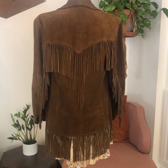 Vintage Suede Fringe Jacket - Picture 7 of 13